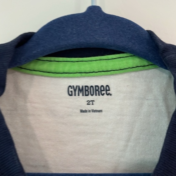 GYMBOREE Toddler Boys 2T One Cool Dude Yeti Patch Appliqué Long Sleeve Shirt - Picture 5 of 7